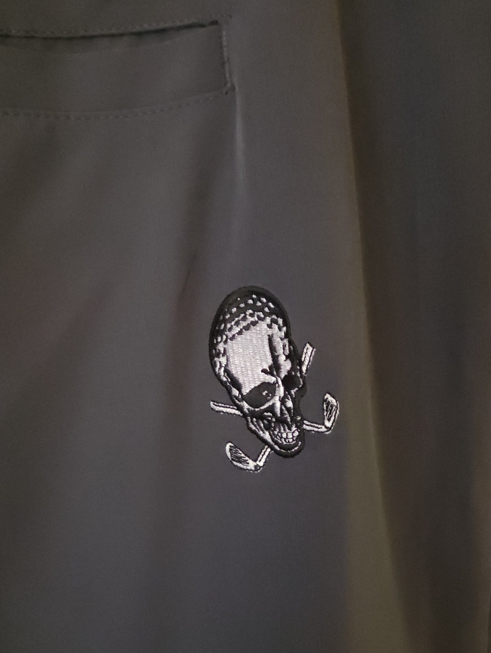 Tatoo Golf Shorts with Skull Logo